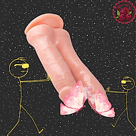 BOD-000- Çift başlı dildo