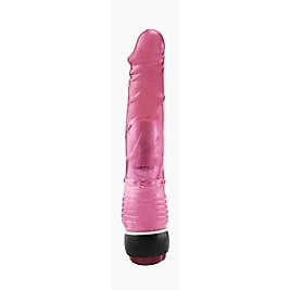 BDR-L159V Titreşimli Jel Dokulu Klasik Vibratör Penis 22 CM