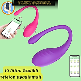 BDR-00 Telefon Uygulamalı 10 Ritimli Çoklu Ülkeden Kontrol Edilebilir Vibratör.