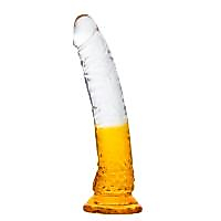 BDR-Y4016-2 Yumuşak Dokulu Testissiz Realistik Jel Penis