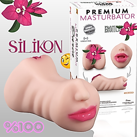 BOD-2020 Oral mastürbatör,3 işlevli suni vajina