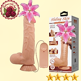 BOD-2028D Kıkırdaklı 9.4'' Et Titreşim Bükülebilir realistik et dokusunda vibratör ❤️❤️❤️❤️❤️