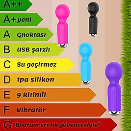 BDR-0224 G-noktası su geçirmez mini sevimli vibratör