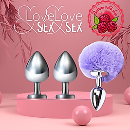 BDR-001 Anal Plug Serisi Çelik Alimunyum Alışımlı Pas Yapmaz