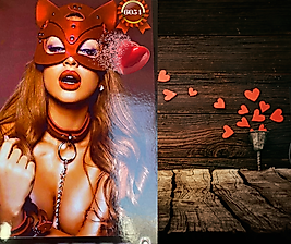 BDR-12 Kırmızı Deri Fetish Set