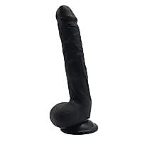 BDR-L0285 Et Dokusunda Büyük Boy Realistik Zenci Penis 27 CM