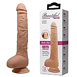 BDR-254 Goodluck  27 CM Süper Gerçekçi Vantuzlu Damarlı Dev Penis Dildo