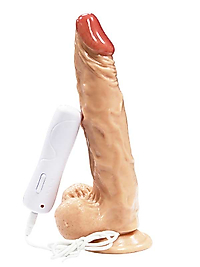 BDR-CPXV024 Titreşimli Kumandalı Realistik Vibratör 25 cm