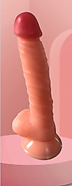 BDR-L0263 Damarlı Realistik Penis 20 CM,Gerçekçi Et Dokusunda