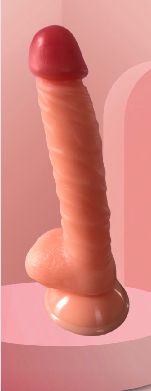 BDR-L0263 Damarlı Realistik Penis 20 CM,Gerçekçi Et Dokusunda