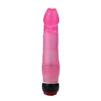 BDR-L155 Titreşimli Jel Dokulu Klasik Vibratör Penis 21 CM