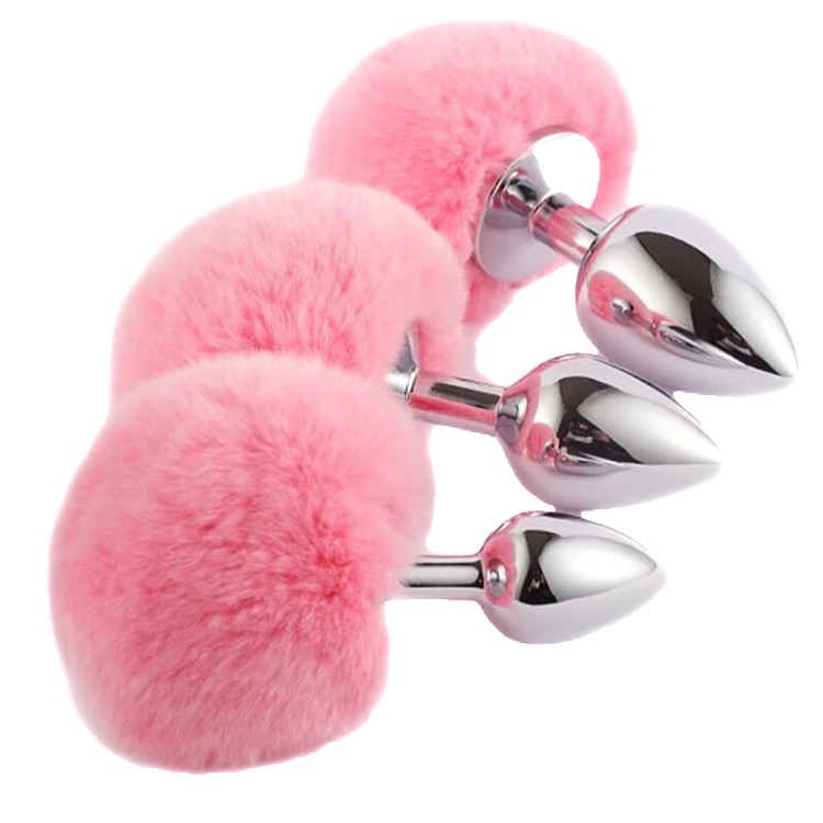 BDR-55 Anal Pembe Tüylü Plug Serisi