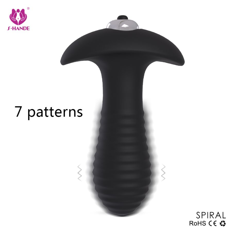 BDR-0203 Popo Vibratörü Silikon Anal Vibratör