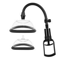 BDR-C0138 USSY PUMP 2 Başlıklı Yüksek Emiş Güçlü Tetikli Vajina Pompası