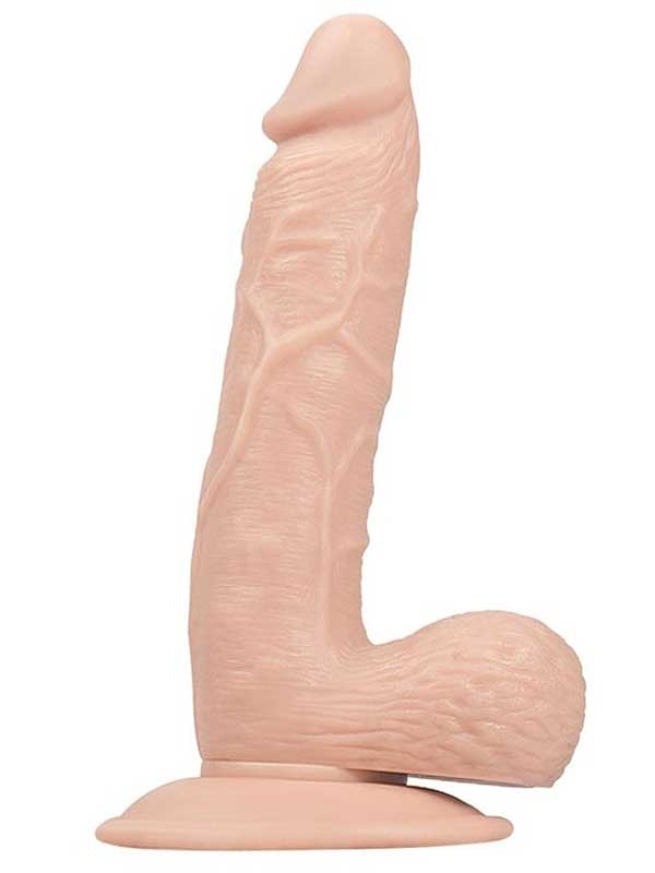 BDR- C-PX177 Gerçekçi Realistik Testisli Dildo 18 cm