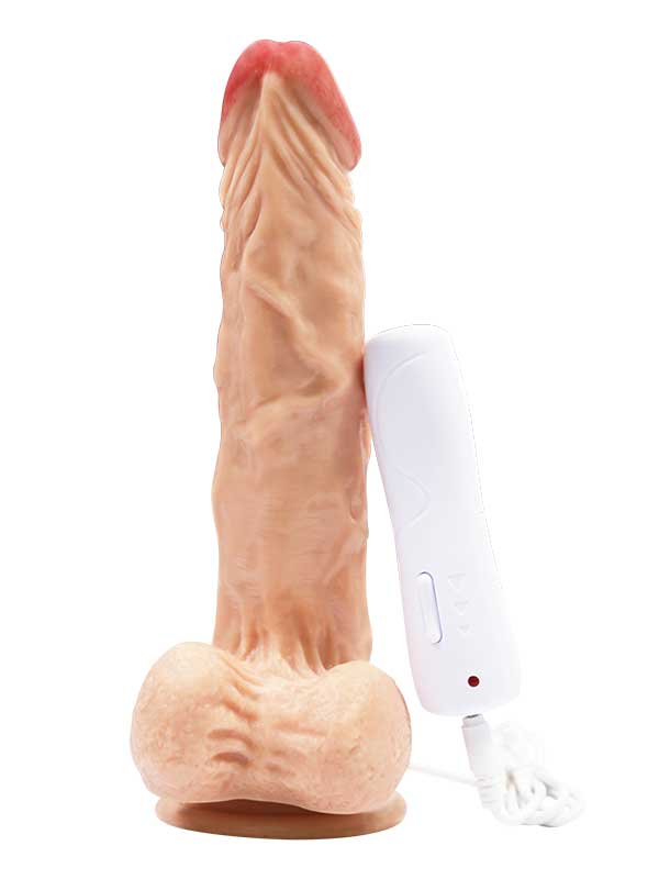 BDR-CPXV024 Titreşimli Kumandalı Realistik Vibratör 25 cm