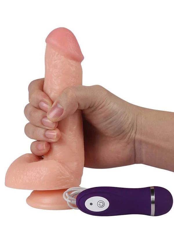 BDR-CXSWBC10029V Yeni Nesil  Titreşimli Gerçekçi Realistik Penis 17.5 cm