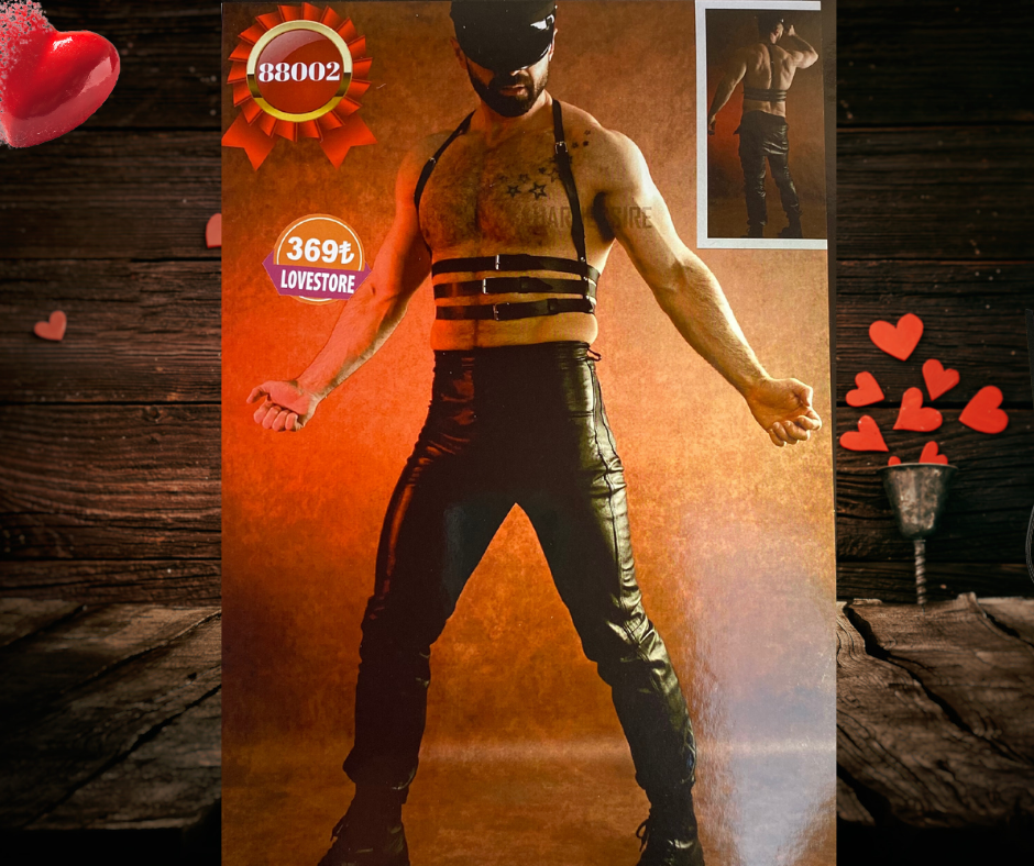 BDR-14 Deri Erkek Fetish Set