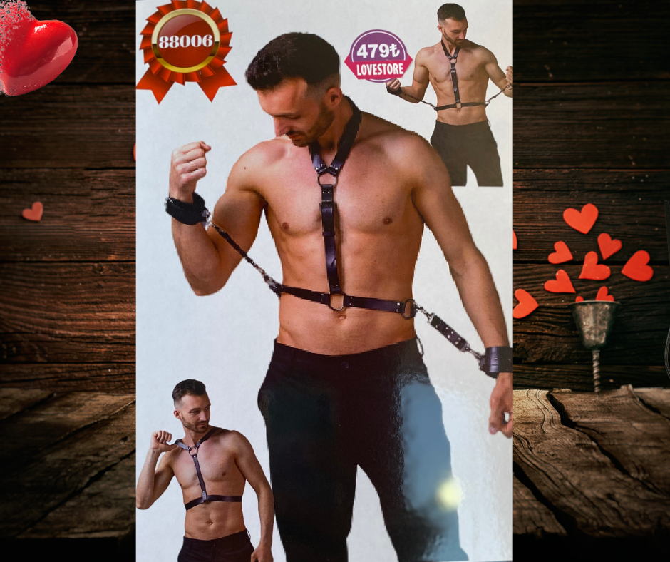 BDR-15 Deri Fetish Set Erkek