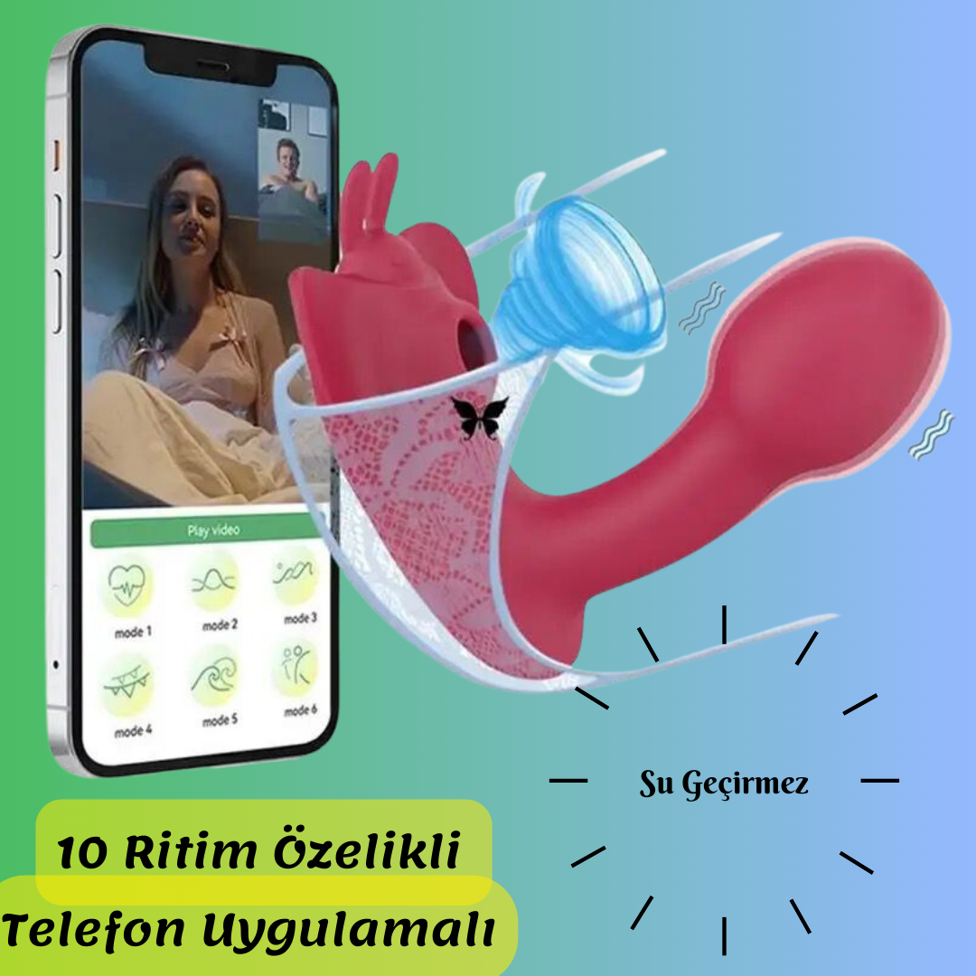 BDR-000 Telefon Uyumlu Klitoris Vibratörü