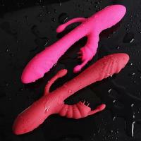 BDR-Y7125 Curve Klitoris Anal ve G-Spot Uyarıcı Isıtmalı 3 in 1 Rabbit Dil Vibratör