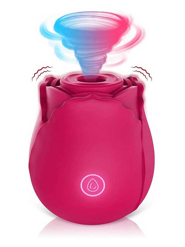 BDR-C-7357  Isparta Gülü Klitoris Emişli Vibratör