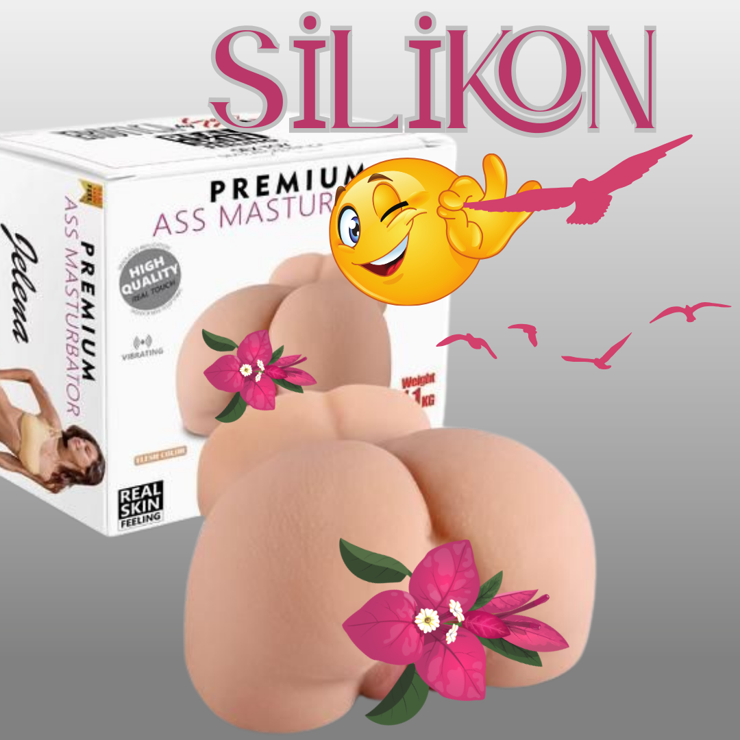 BDR-S9916 Realistik Anal Vajinal 2 in 1 Titreşimli Suni Kalça Vajina