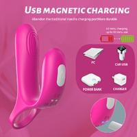 BDR-S479  Şarjlı Güçlü Titreşimli Su Geçirmez G Nokta ve Klitoris Uyarıcı Vibratör Penis Yüzüğü