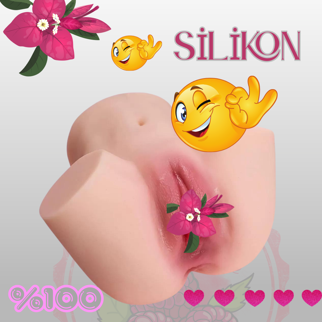 BOD-2929  Realstik Suni vajina %100 silikon 2*1 işlevli
