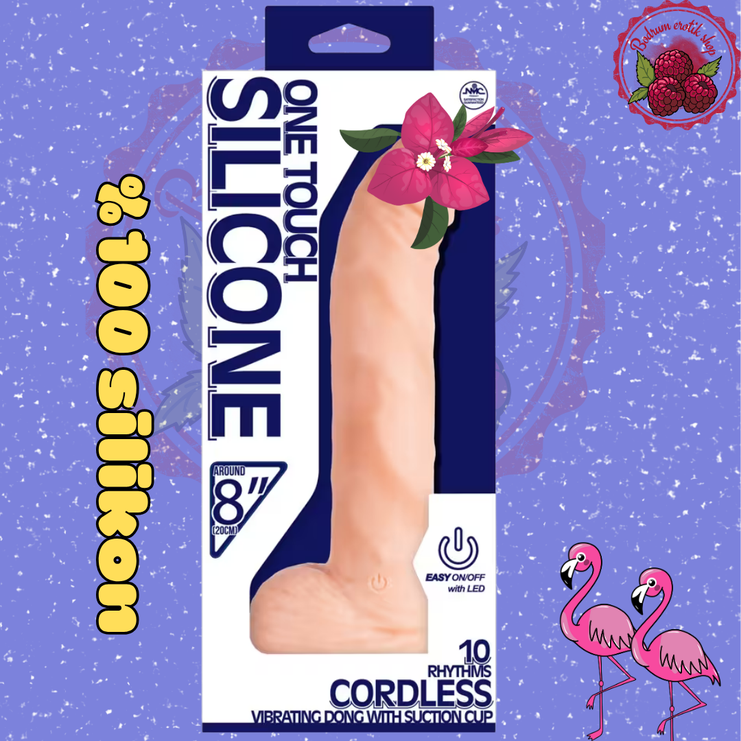 BOD-80 One Touch Silikon "8" Vibratör⭐️⭐️⭐️⭐️⭐️