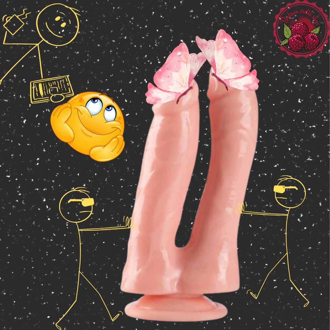 BOD-000- Çift başlı dildo